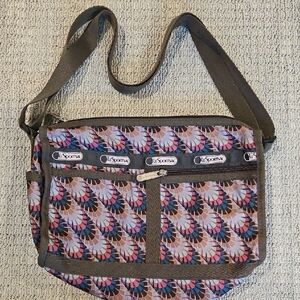 LeSportsac Geometric Leaves Crossbody Bag